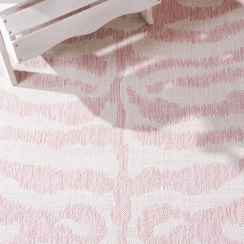 SAFAVIEH Courtyard Kalyonka Indoor/ Outdoor Waterproof Patio Backyard Rug
