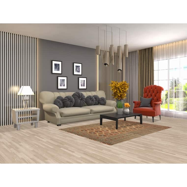 Bokhara Persian Vintage Area Rug Handmade Wool Carpet - 4'6" x 6'1"