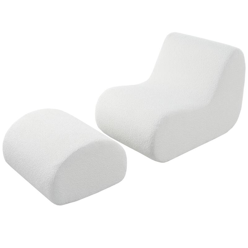 Christopher Knight Home - Mirod Elegant Accent Chair with Ottoman
