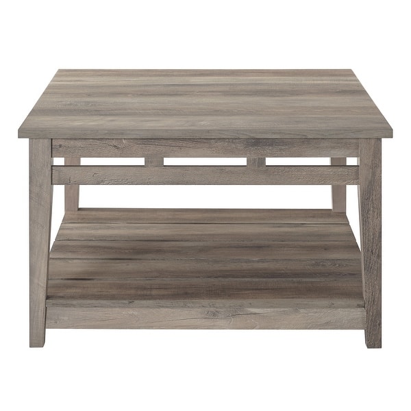 matching farmhouse coffee table and tv stand