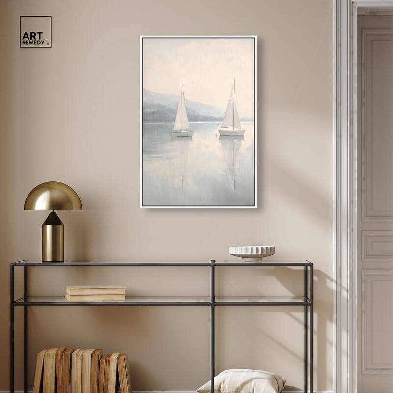 Dreaming of Sails II Canvas by Art Remedy