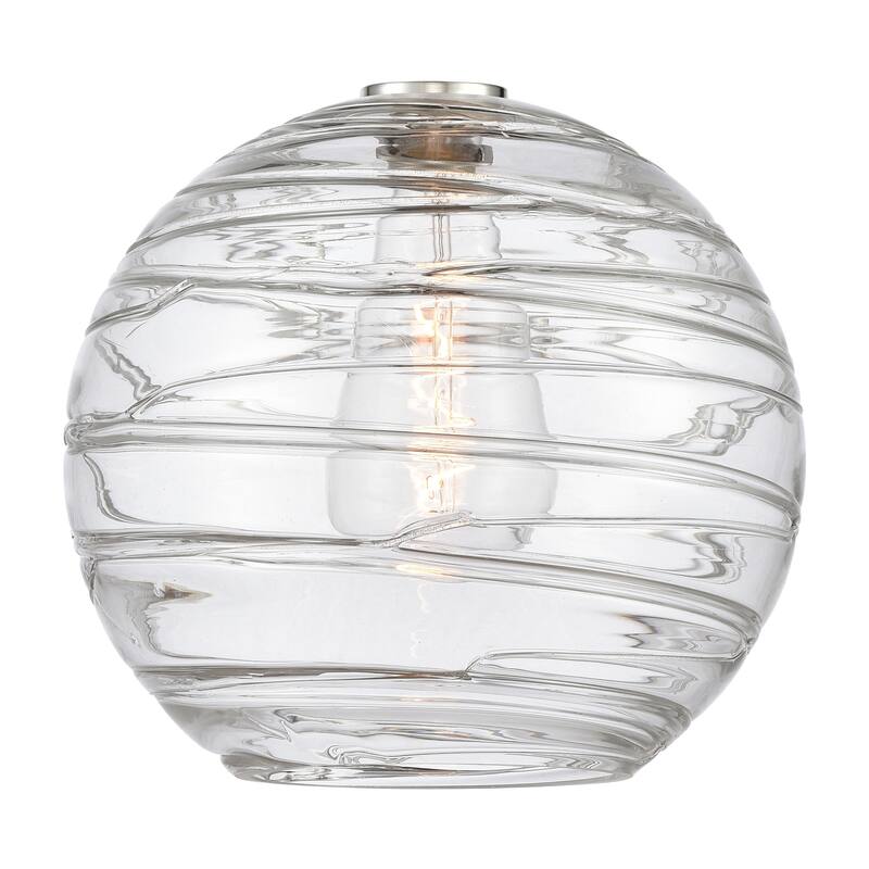 Innovations Lighting Ballston Athens Deco Swirl - 1 Light 12" Cord Hung Mini Pendant