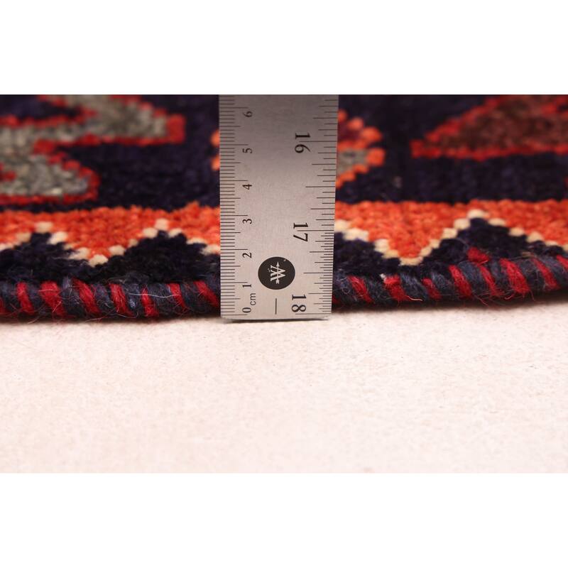 ECARPETGALLERY Hand-knotted Melis Vintage Red Wool Rug - 5'0 x 7'7