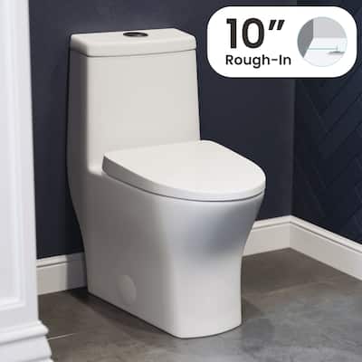 Sublime II Compact 24 Length One Piece Toilet Dual Flush 1.1/1.6 with 10" Rough-in