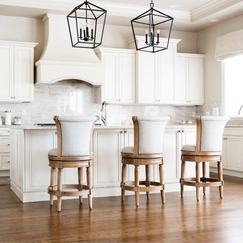 Maven Lane 26" Pullman Swivel Counter Height Kitchen Stool