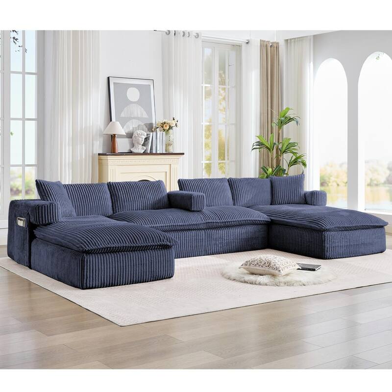 149" Oversized Sectional Couches U Shaped Modular sofa
