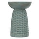 preview thumbnail 4 of 17, WYNDENHALL Willis 13" Wide Solid Wood Contemporary Accent Table & Fully Assembled - 12.6" D x 12.6" W x 17.7" H