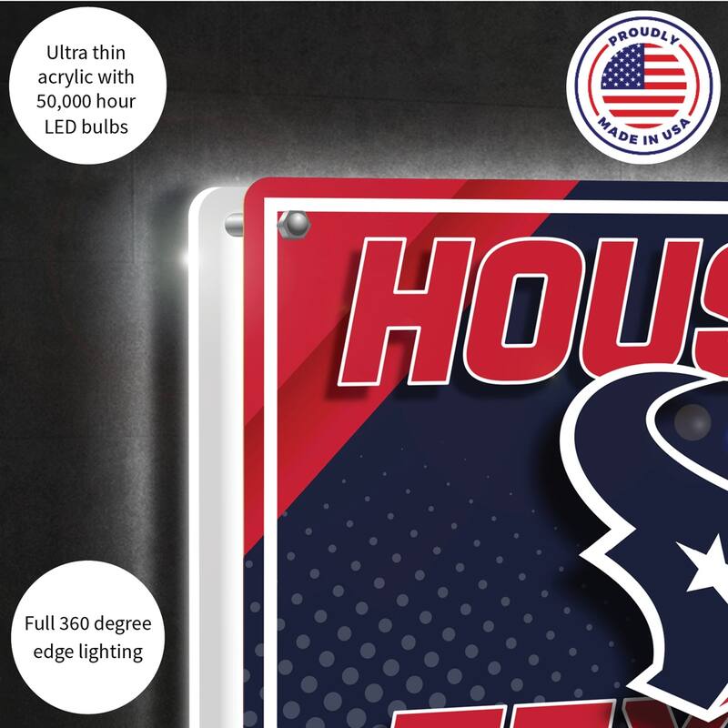 Houston Texans LED Lighted Sign