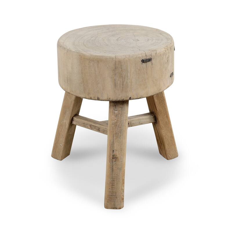 Artissance Live Edge Three Legs Round Table Approx.12-16"D 20"H