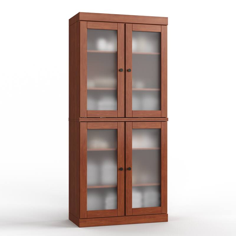 100% Solid Wood 32" Bathroom Cabinet with Optional Doors by Palace Imports