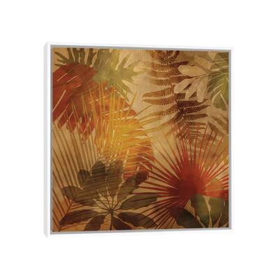 iCanvas "Sunlit Palms II" by John Seba Framed Canvas Print