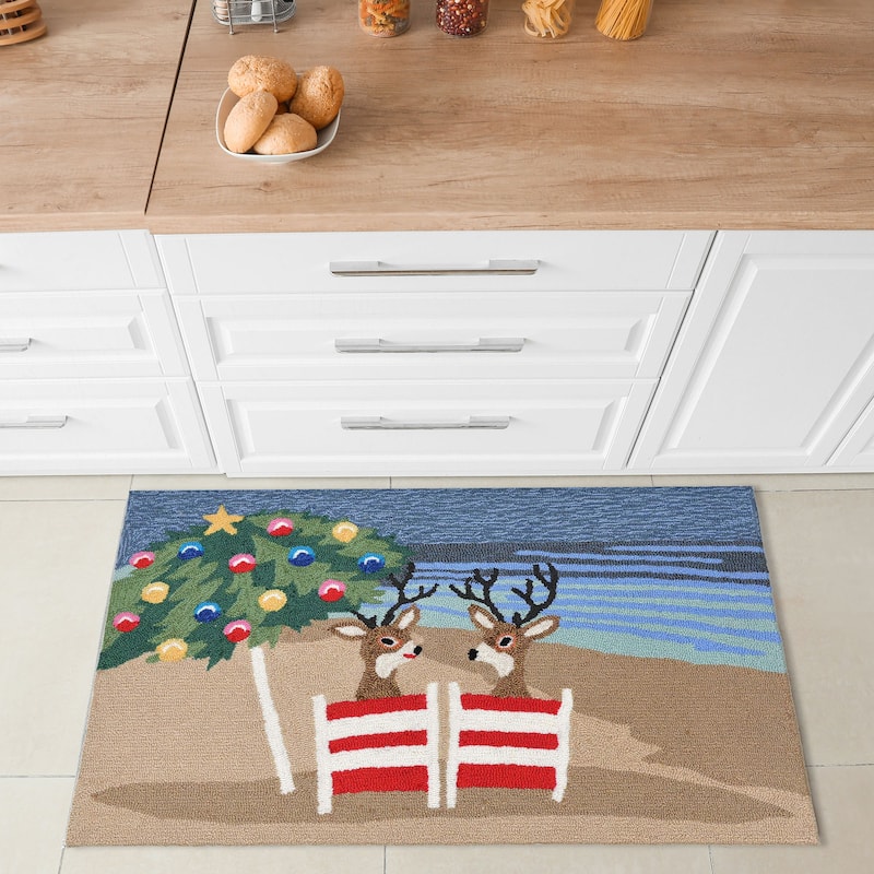 Liora Manne Ocean Holiday Outdoor Rug
