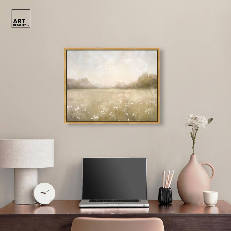Peaceful Expanse Canvas by Art Remedy
