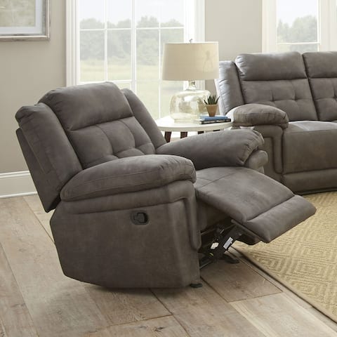 Austin Microfiber Glider Reclining Chair by Greyson Living
