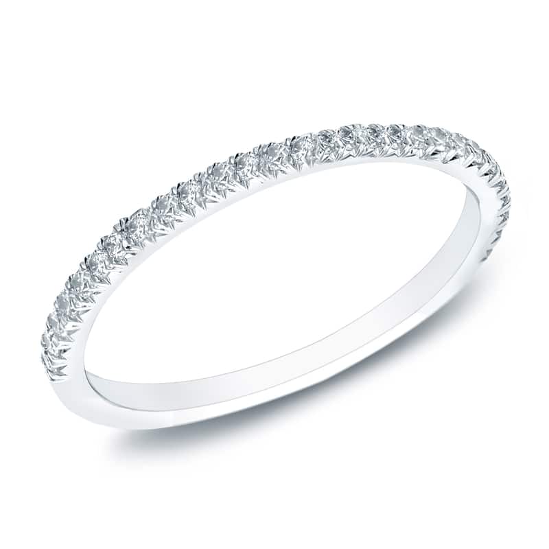 Auriya 14k Gold Diamond Wedding Band 1/2ct TDW