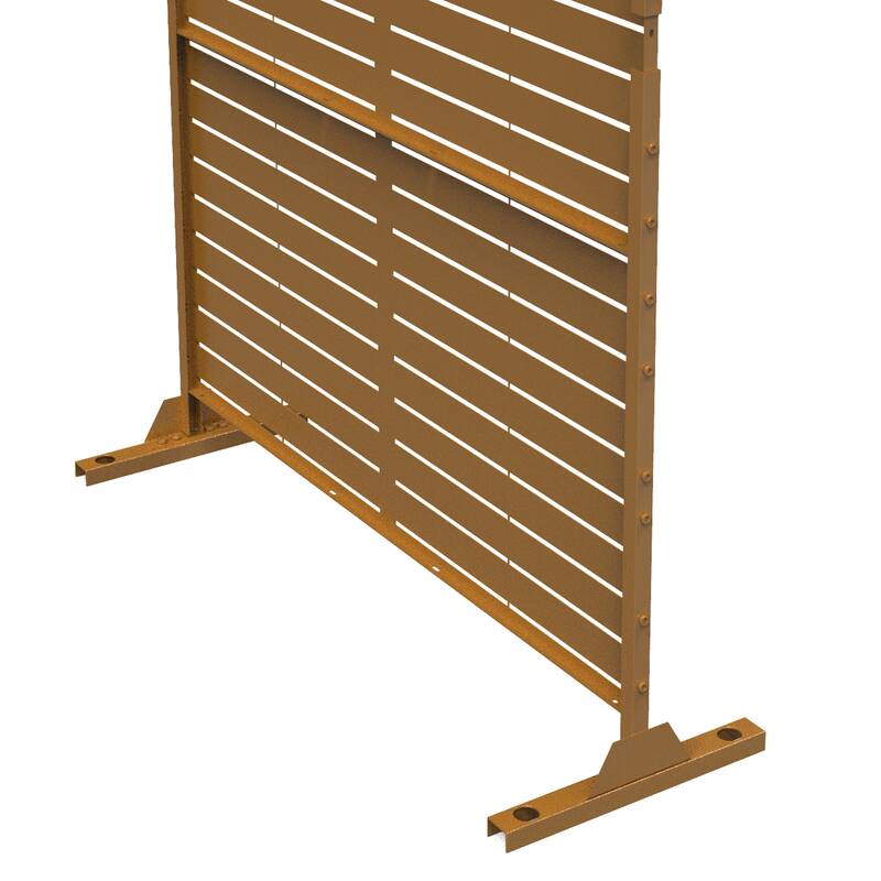 Outdoor Pattern Privacy Metal Screen Patio Garden Fence Panel