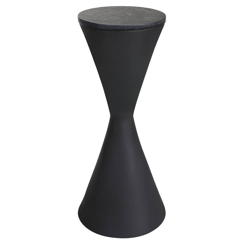 Uttermost 22889 Times Up 9" Wide Pub Table - Black