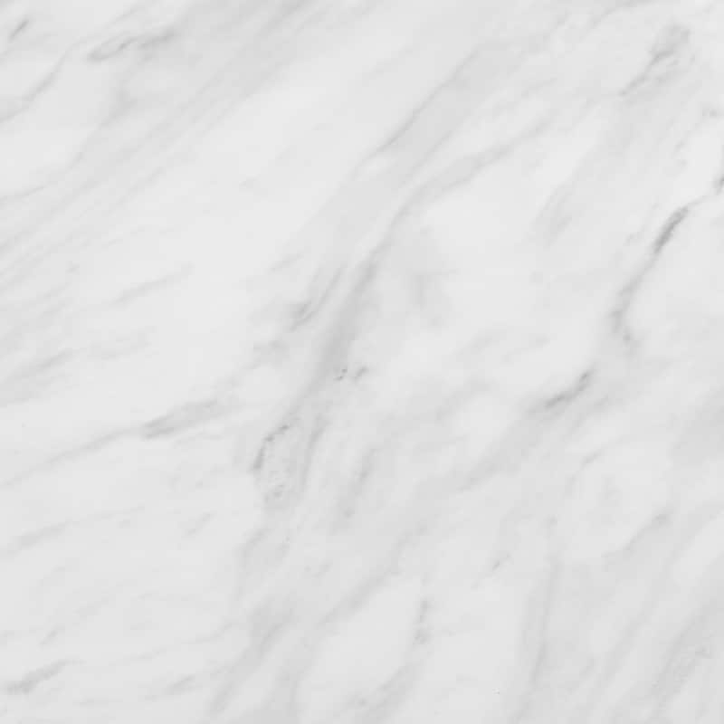 Gray Kitchen Island with White Faux Marble Countertop, Cabinets, Drawers, and Elegant Hardware for Modern Homes