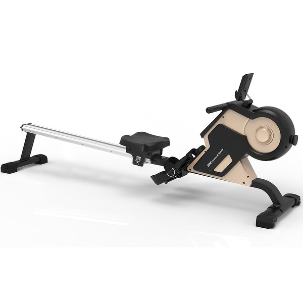 Compact indoor deals rowing machine