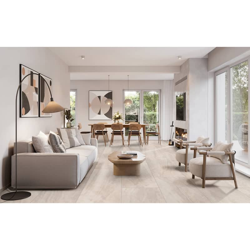 Ackland AKNPTCHI24X48M-CA Chiara - 24" x 48" Porcelain Solid Floor