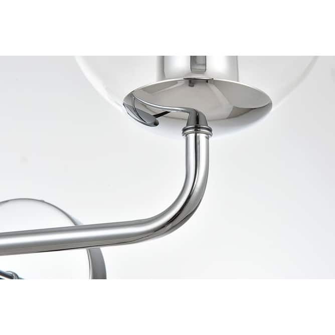 Elegant Lighting LD7321W19 Genesis 2 Light 10" Tall Bathroom Sconce