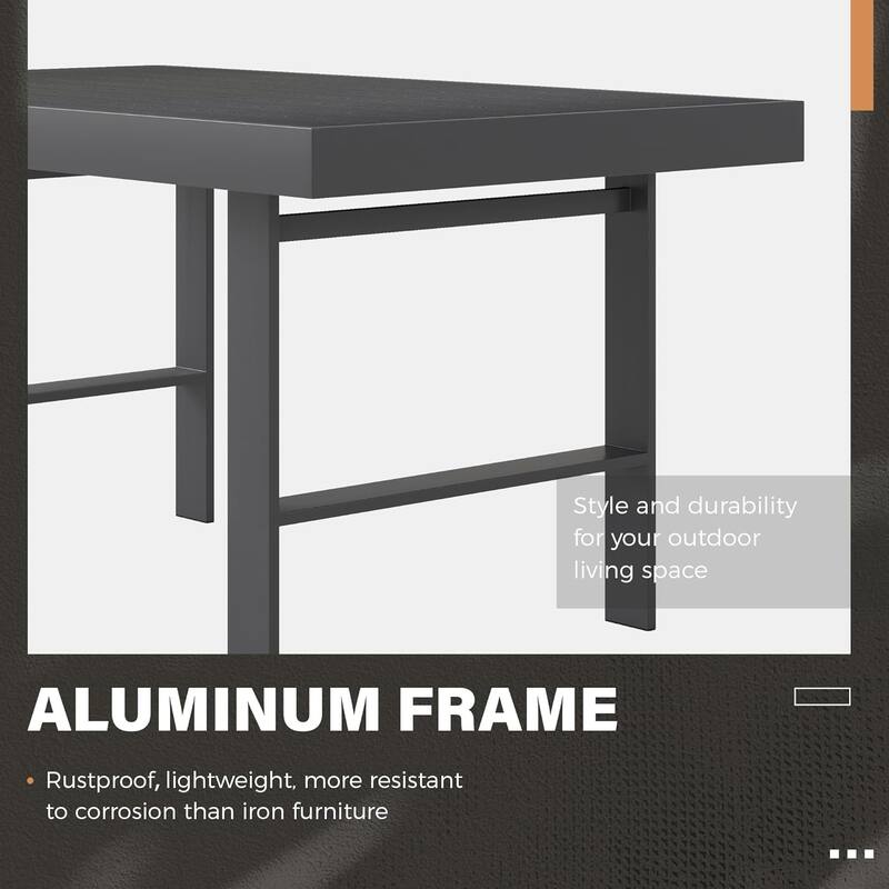 Aluminum Outdoor Dining Table