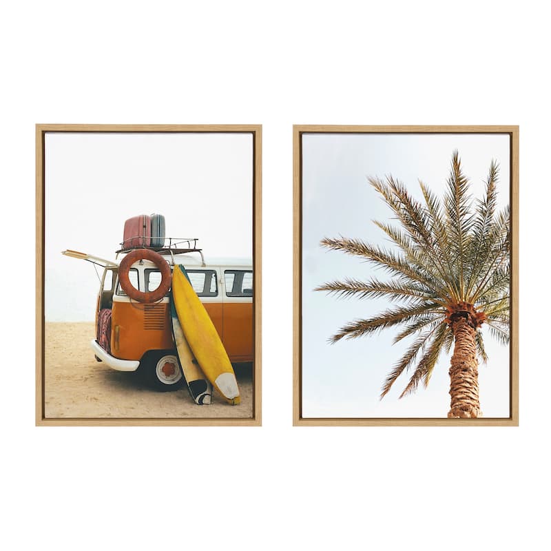 Kate and Laurel Sylvie Surfboard Set by The Creative Bunch Studio