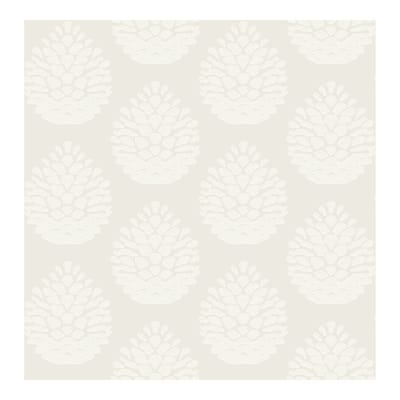 Totem Eggshell Pinecone Wallpaper - 20.5 x 396 x 0.025