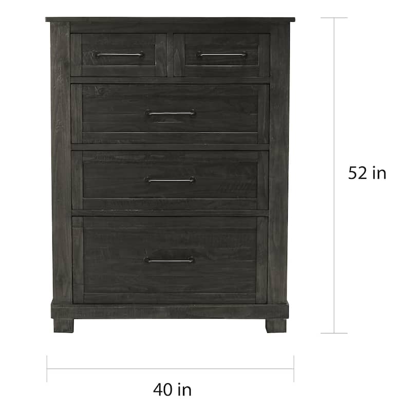 Simply Solid Sharla Solid Wood 6-piece Storage Bedroom Collection