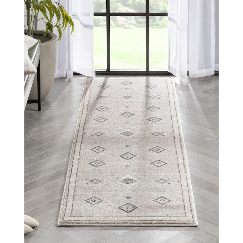 Well Woven Sydney Azra Tribal Geometric Medallion Area Rug
