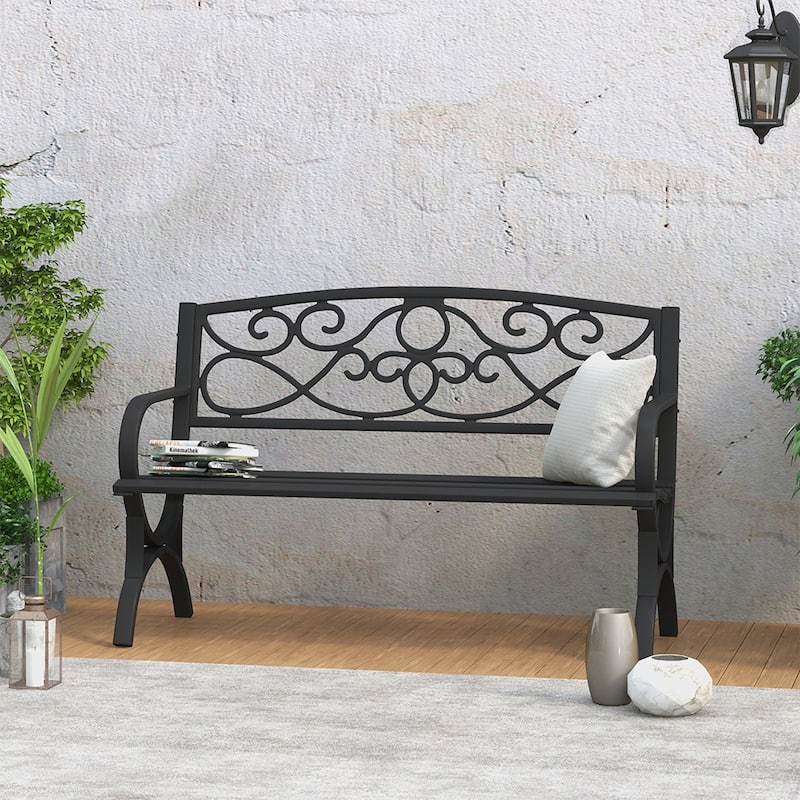 Maypex Steel Garden Bench