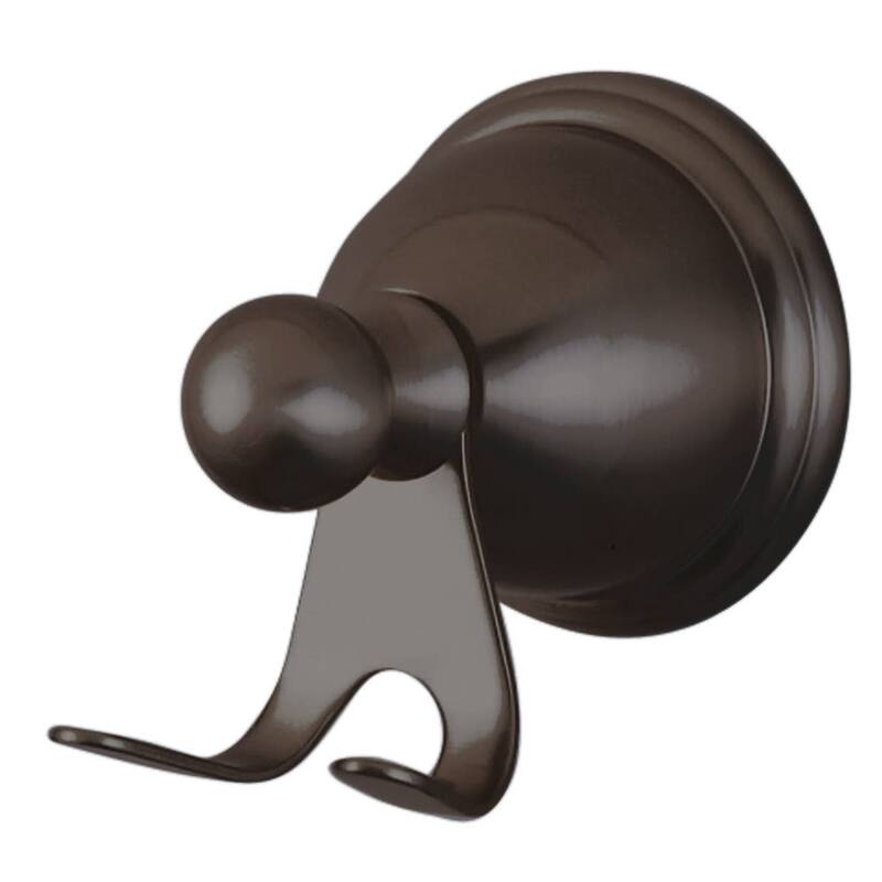 Kingston Brass Restoration Double Robe Hook - Oil Rubbed Bronze