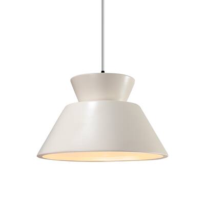 Carson Carrington Sallerup Trapezoid Pendant - Matte Black, Matte White, White