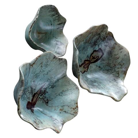 Uttermost Teo Wood Wall Arts (Set of 3)