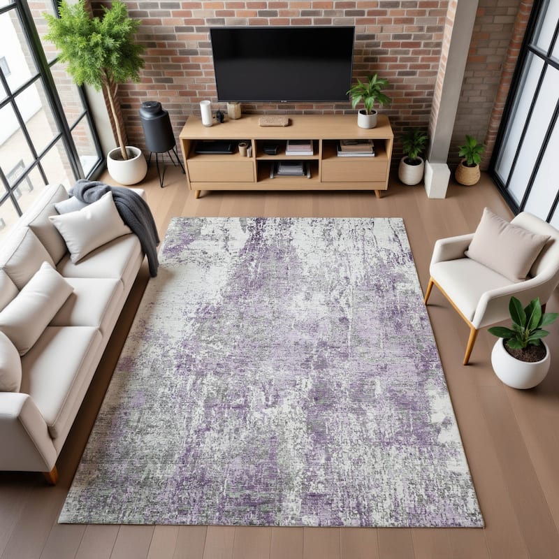 Premium Washable Super Soft Abstract Mayfield Rug