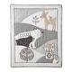 preview thumbnail 2 of 3, Bailey 5-Piece Nursery Crib Bedding Set - Levtex Baby