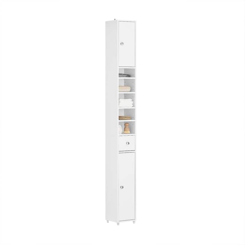 SoBuy BZR34-W, Bathroom Tall Cabinet Cupboard Storage Cabinet