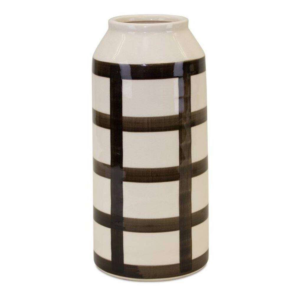 Vase 5"D x 10.5"H Terra Cotta