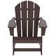 preview thumbnail 61 of 98, Polytrends Laguna Adirondack Eco-Friendly Poly All-weather Outdoor Rocking Chair