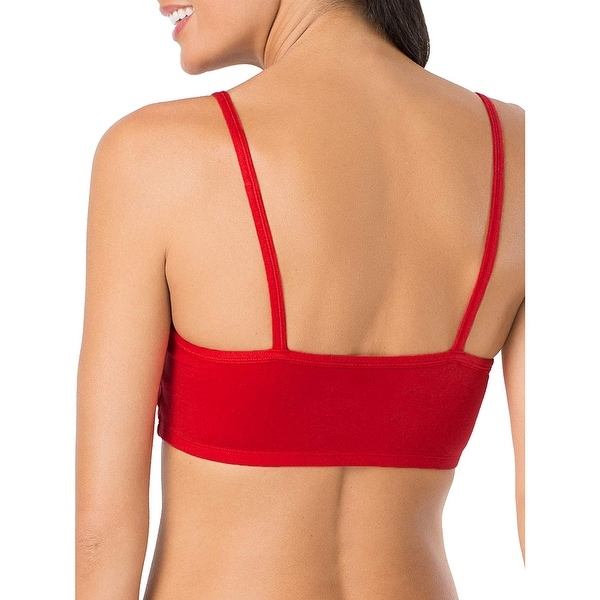 fruit of the loom women's cotton pullover sport bra
