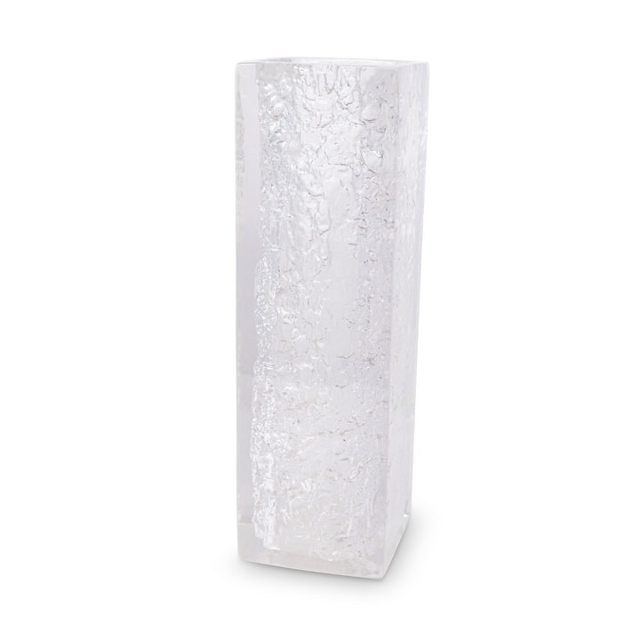 Textured Design Acrylic Vase