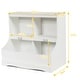 preview thumbnail 5 of 3, Costway Children's Multi-Functional Bookcase Toy Storage Bin Kids