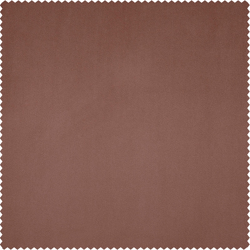 Exclusive Fabrics French Pleat Heritage Plush Velvet Room Darkening Curtains For Bedroom & Living Room Curtains (1 Panel)