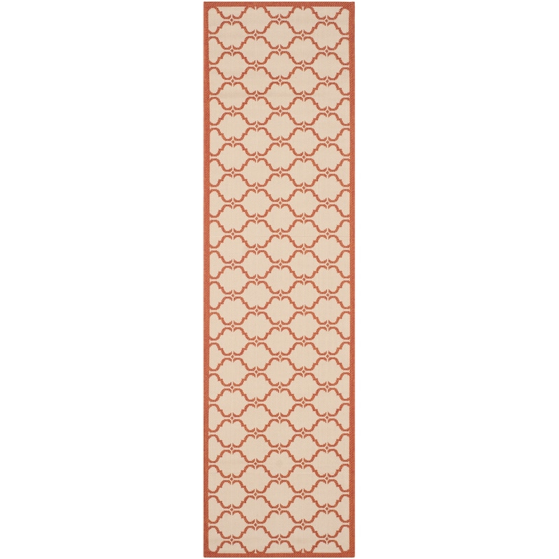 SAFAVIEH Courtyard Charleen Indoor/ Outdoor Waterproof Patio Backyard Rug