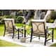 Patio Festival 3-Piece Outdoor Metal Conversation Set with Cushions