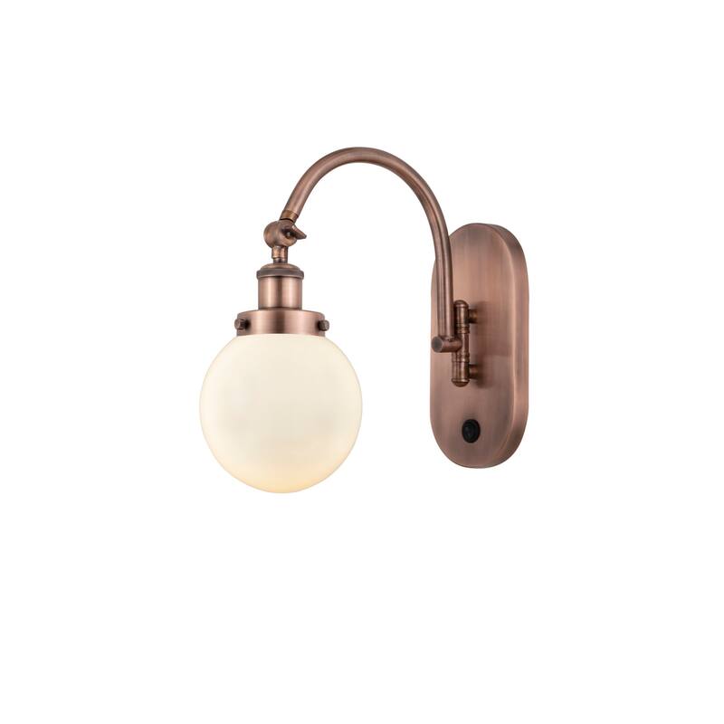 Innovations Lighting 918-1W-13-6 Beacon Sconce Beacon 13" Tall Wall