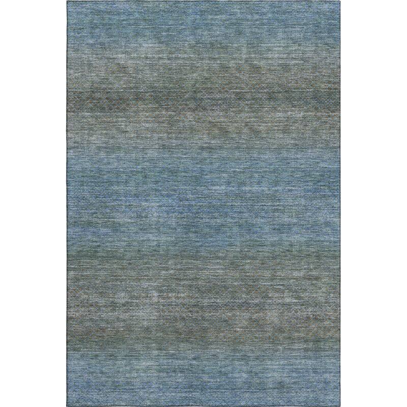 Premium Washable Super Soft Ombre Stripes Mayfield Rug