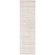 preview thumbnail 29 of 28, SAFAVIEH Handmade Mirage Ajete Modern Stripe Wool Rug 2'3" x 8' Runner - Ivory/Grey - Runner