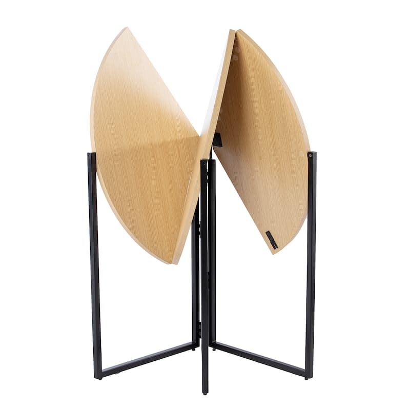 SEI Furniture Landon Round Folding Dining Table