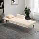 preview thumbnail 10 of 30, Colorful Velvet Sofa Accent Sofa Adjustable Loveseat Sofa with Metal Feet